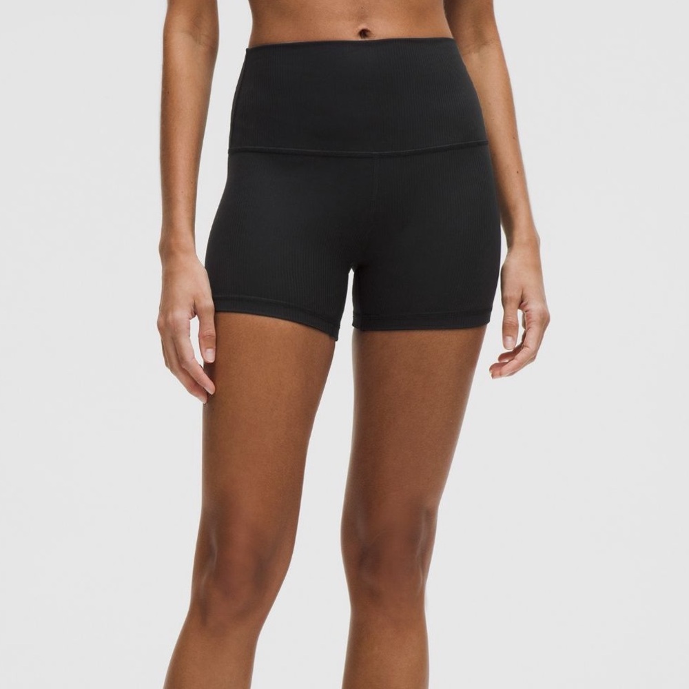 Align High-Rise Ribbed Short 4”